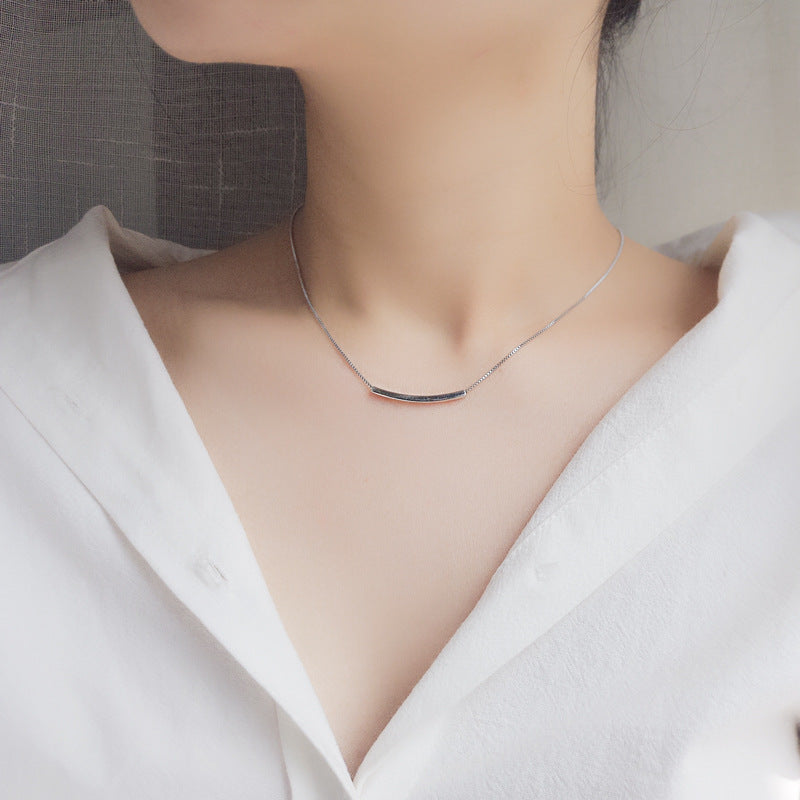 Ina Silver Keybone Necklace