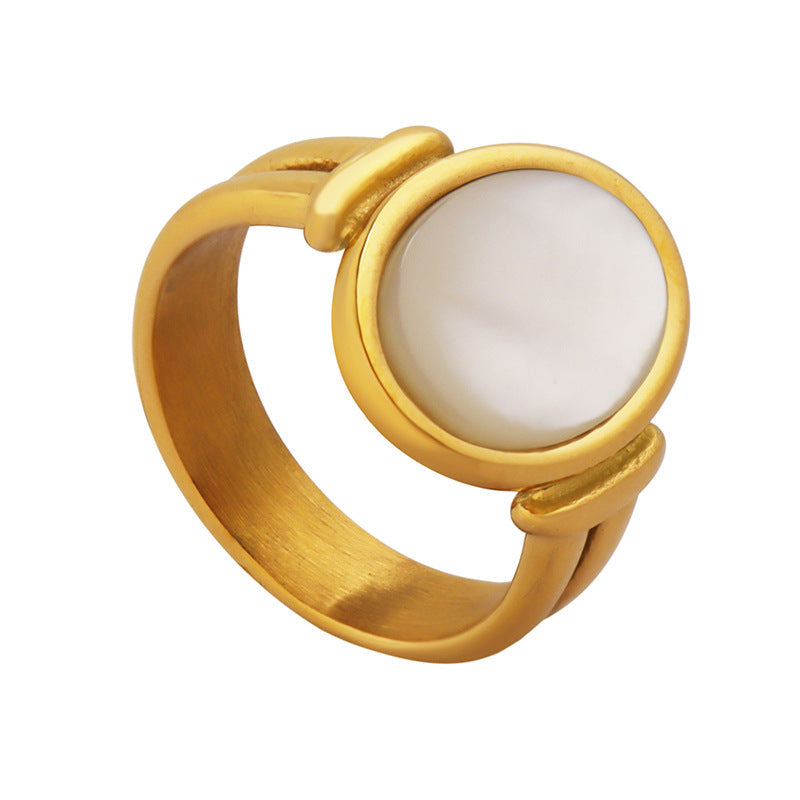 Belle Gold Sea Shell Ring