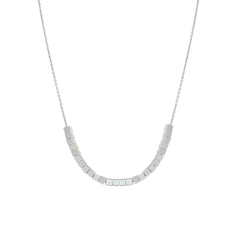 Emilia Silver Link Necklace