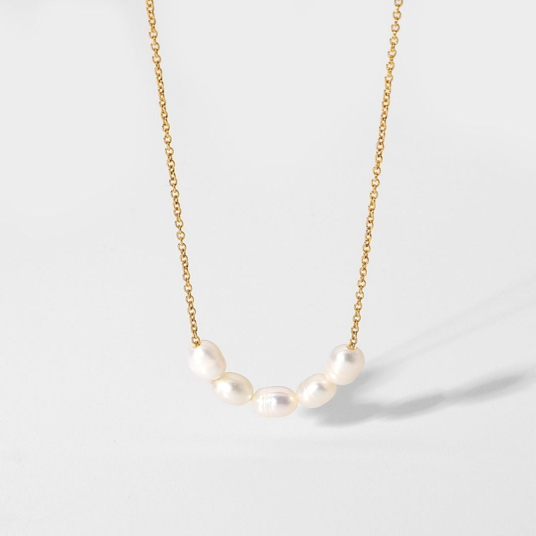 Ornate Freshwater Pearl Necklace