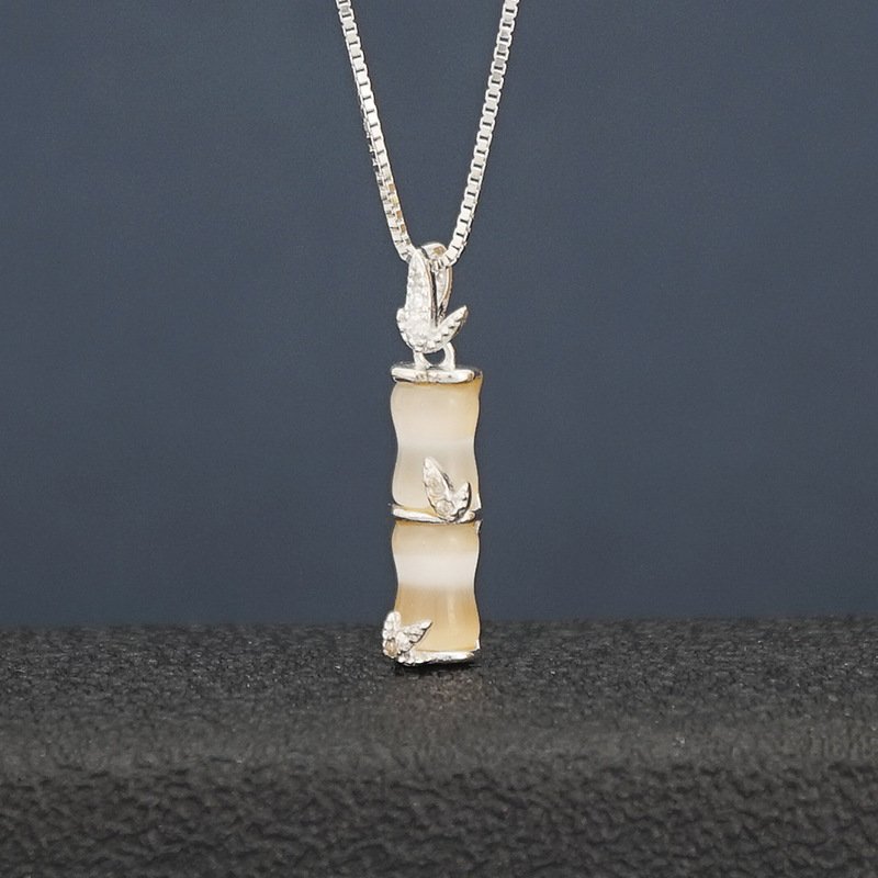 Luxury Bamboo Chain Pendant