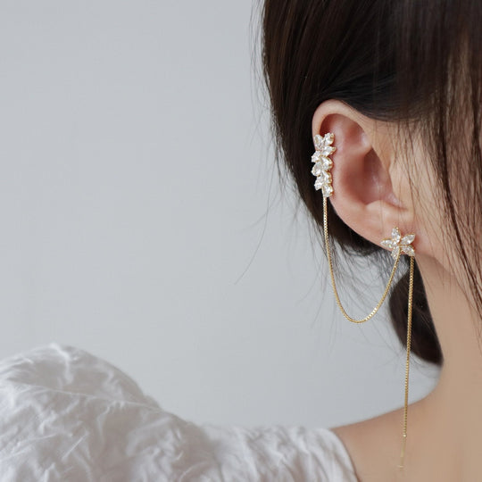 Flower String Earring